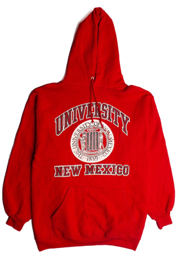 Vintage University Of New Mexico Hooded Sweatshirt