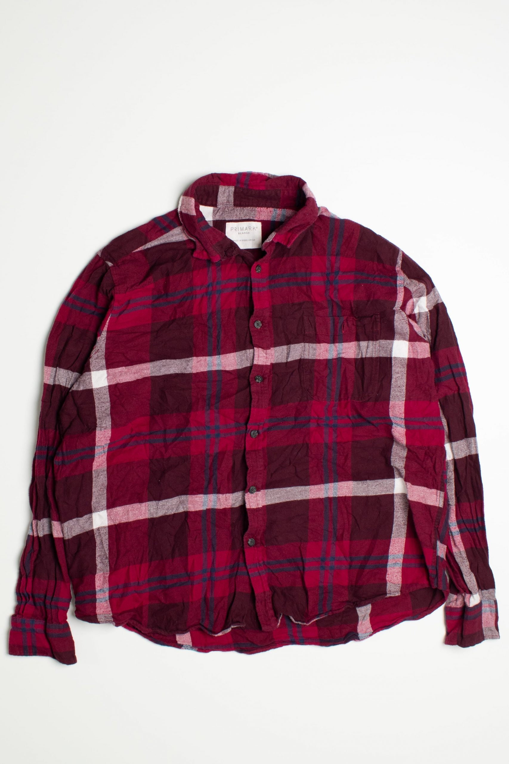 Kleding Gender-neutrale kleding volwassenen Tops & T-shirts Oxfords Beached Flannel Shirt Size Large