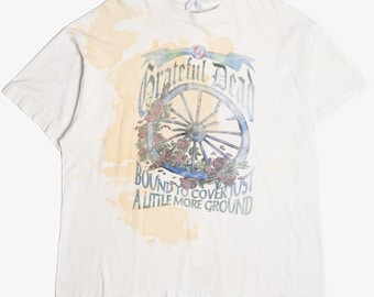 Camiseta vintage desgastada de la gira de verano de los Dancing Bears de Grateful Dead de 1995 (años 90)