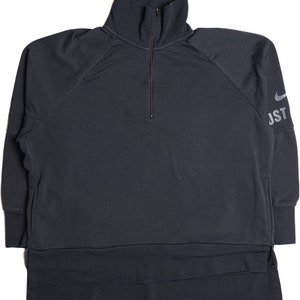 Black Partial Zip Nike Sweatshirt 9226