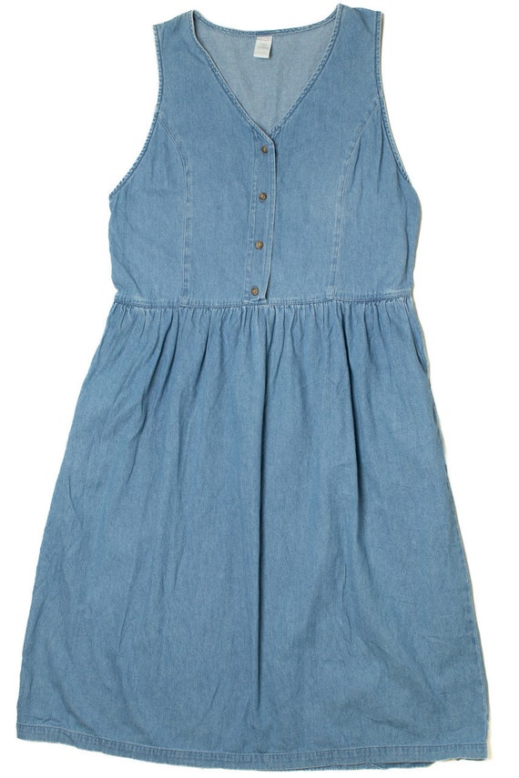 Vintage Denim Land's End Dress