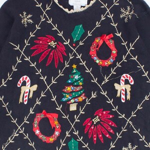 Black Ugly Christmas Pullover 53677