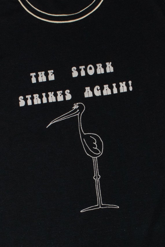 Vintage "The Stork Strikes Again" Maternity/A-Lin… - image 2