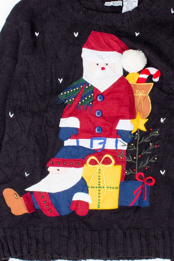 Black Ugly Christmas Pullover 52751 - image 1