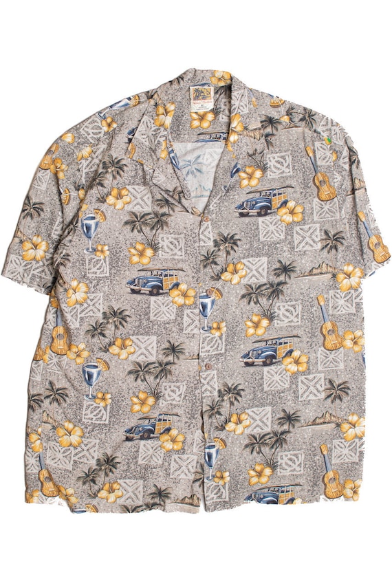 Gray Hawaiian Shirt 2275