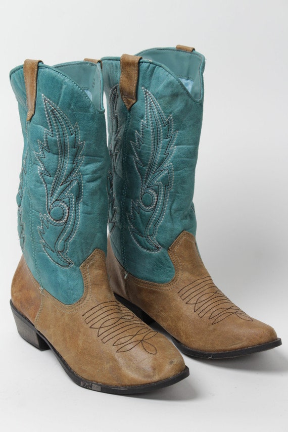 Vintage Coconuts Cowboy Boots (Sz. 8 M) 1280
