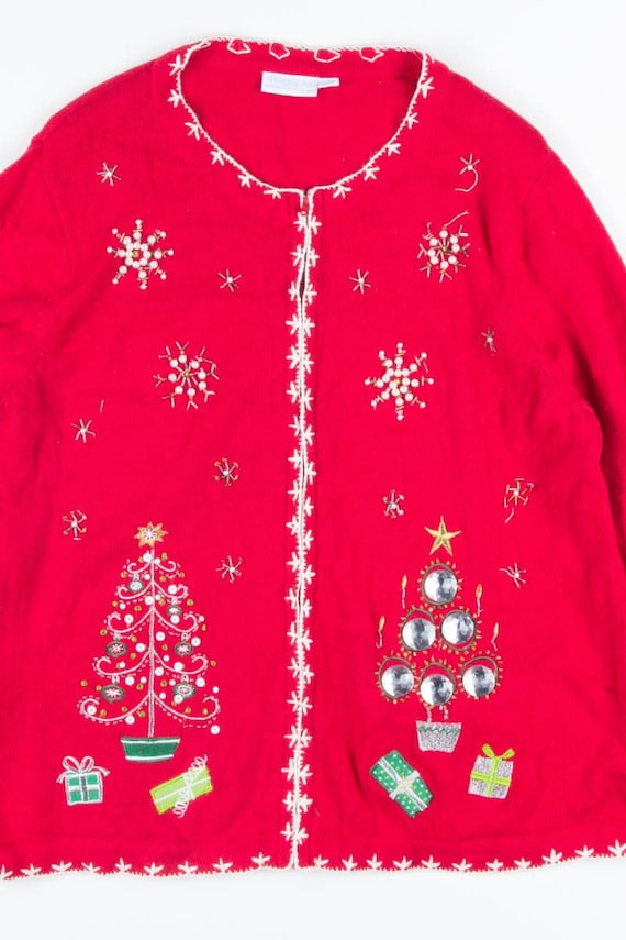 Red Ugly Christmas Cardigan 51751