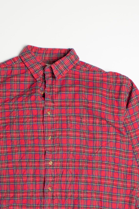 Vintage Red Great Land Flannel Shirt