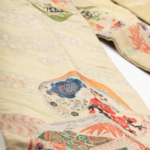 Vintage Embroidred Nagoya Obi 52