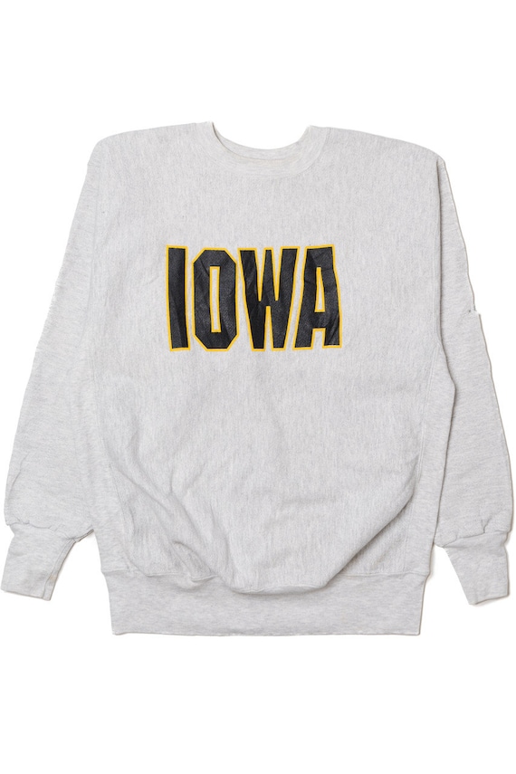 Vintage "Iowa" Spellout University Of Iowa Sweatsh