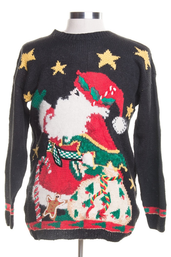 Black Ugly Christmas Pullover 46711