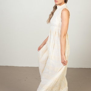 Vintage Couriers of California Sleeveless Prairie Dress (1970s)