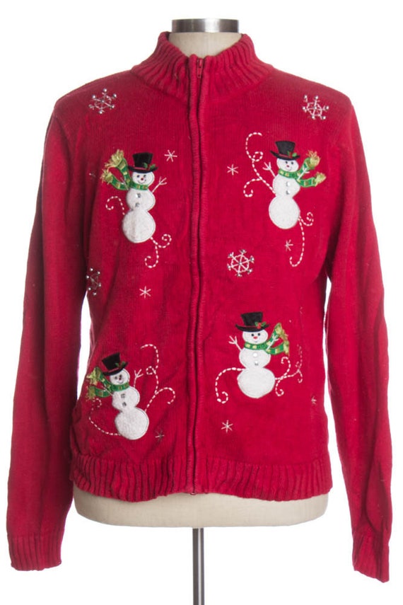 Red Ugly Christmas Cardigan 36493