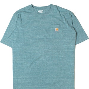 Heather Aqua Pocket Carhartt T-Shirt