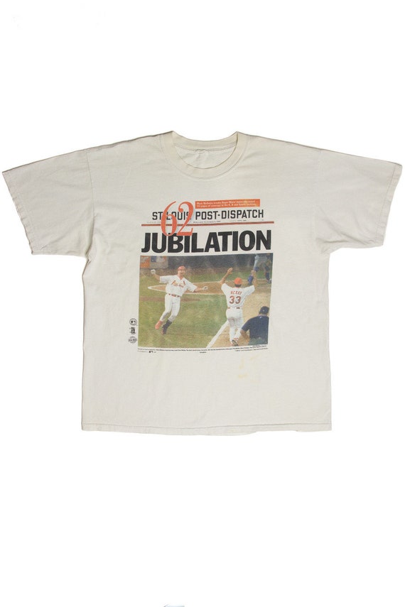 Vintage Mark McGwire Home Run Record T-Shirt (1998