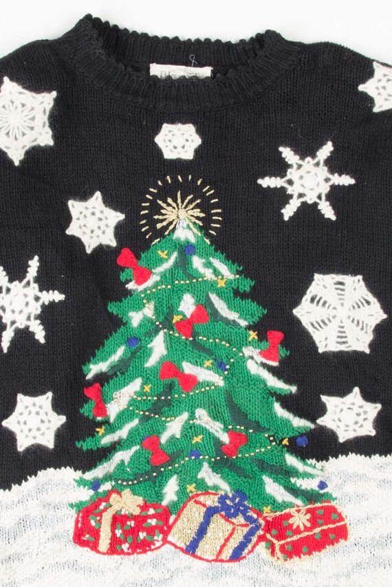 Black Ugly Christmas Pullover 53855 - image 1