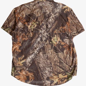 Vintage Mossy Oak Camo Button Up Shirt (2000s)