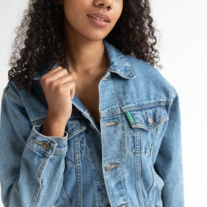 Vintage Hero Club Denim Jacket (1980s)