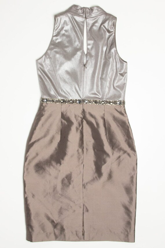kay unger metallic dress Kay Unger Women's Lillian Metallic Midi-Dress - Gold