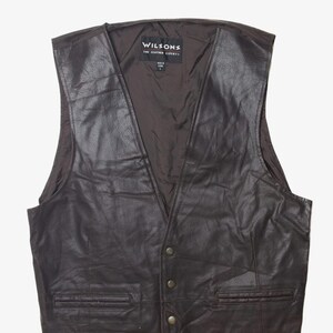 wilsons leather vest | eBay