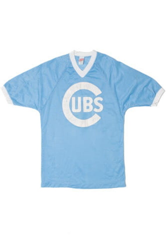 Vintage Cubs V-Neck Ringer Jersey