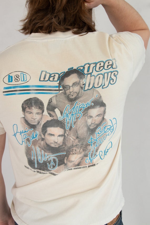 Vintage Faded Backstreet Boys Millenium T-Shirt (… - image 5