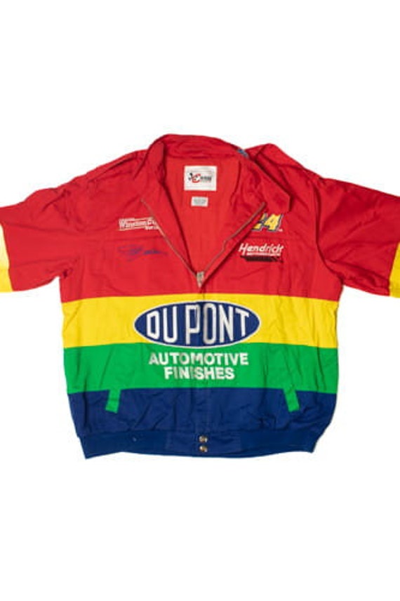 Vintage Jeff Gordon DuPont NASCAR Jacket 1268 - image 2