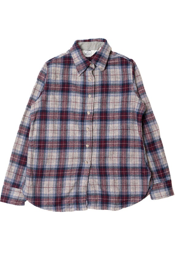 Vintage "The Woolrich Woman" Wool Flannel Shirt