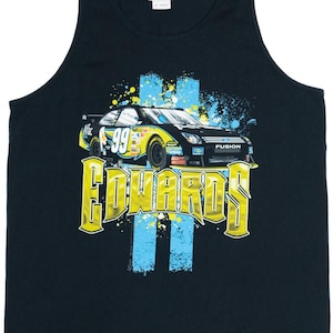 Carl Edwards 99 NASCAR Fusion Chase Authentics Tank Top T-Shirt