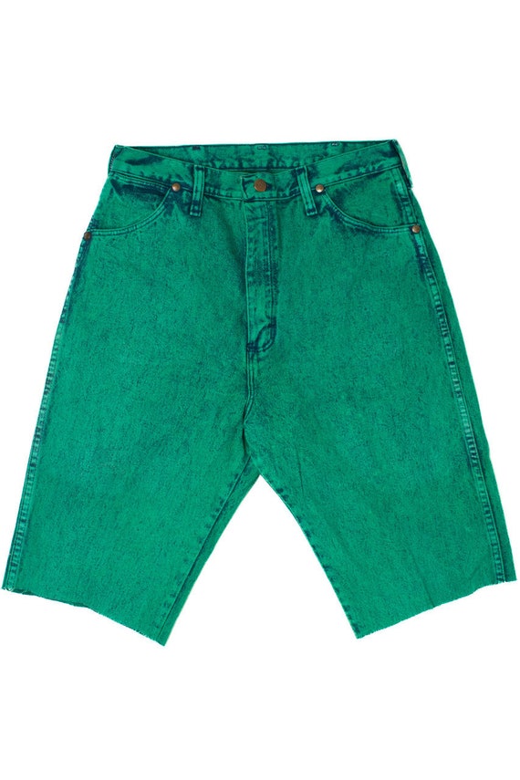 Vintage Wrangler Overdyed Acid Wash Shorts (Sz. 30