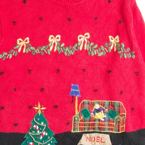 Red Ugly Christmas Pullover 50425