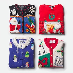 Mystery Vintage Ugly Christmas Sweater