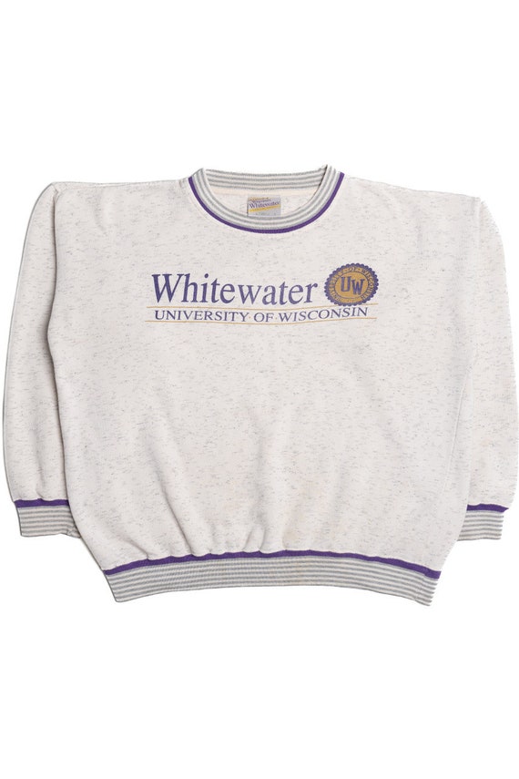 Vintage Whitewater University Of Wisconsin Sweatsh
