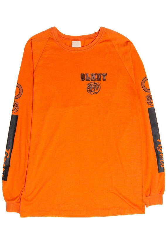 Vintage Olney Tigers Long Sleeve Shirt.