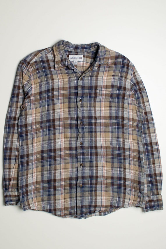 Vintage Saddlebred Flannel Shirt - Etsy