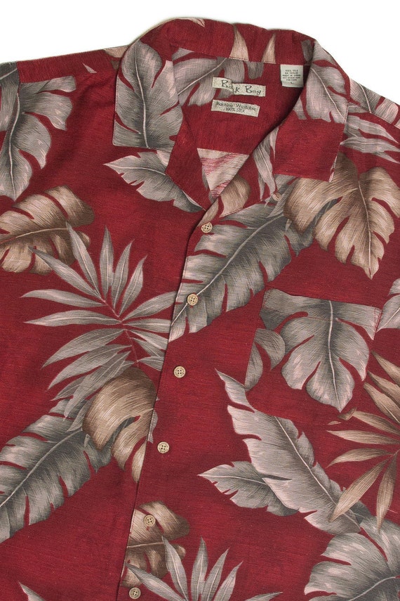 Vintage Red Hawaiian Shirt 2355 - image 2