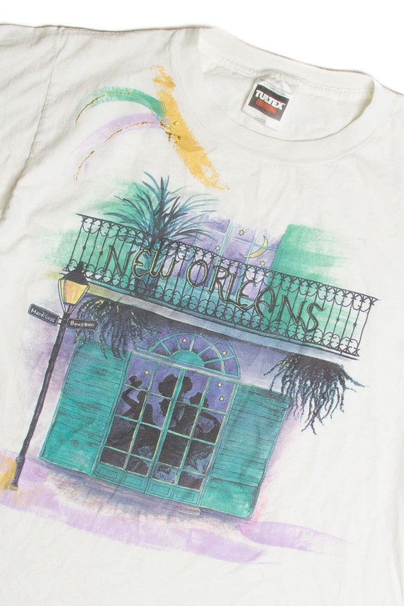 Vintage New Orleans Graphic T-Shirt - image 2