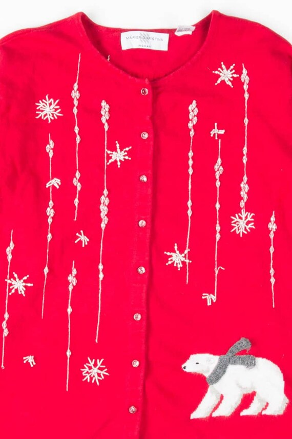 Red Ugly Christmas Cardigan 54079
