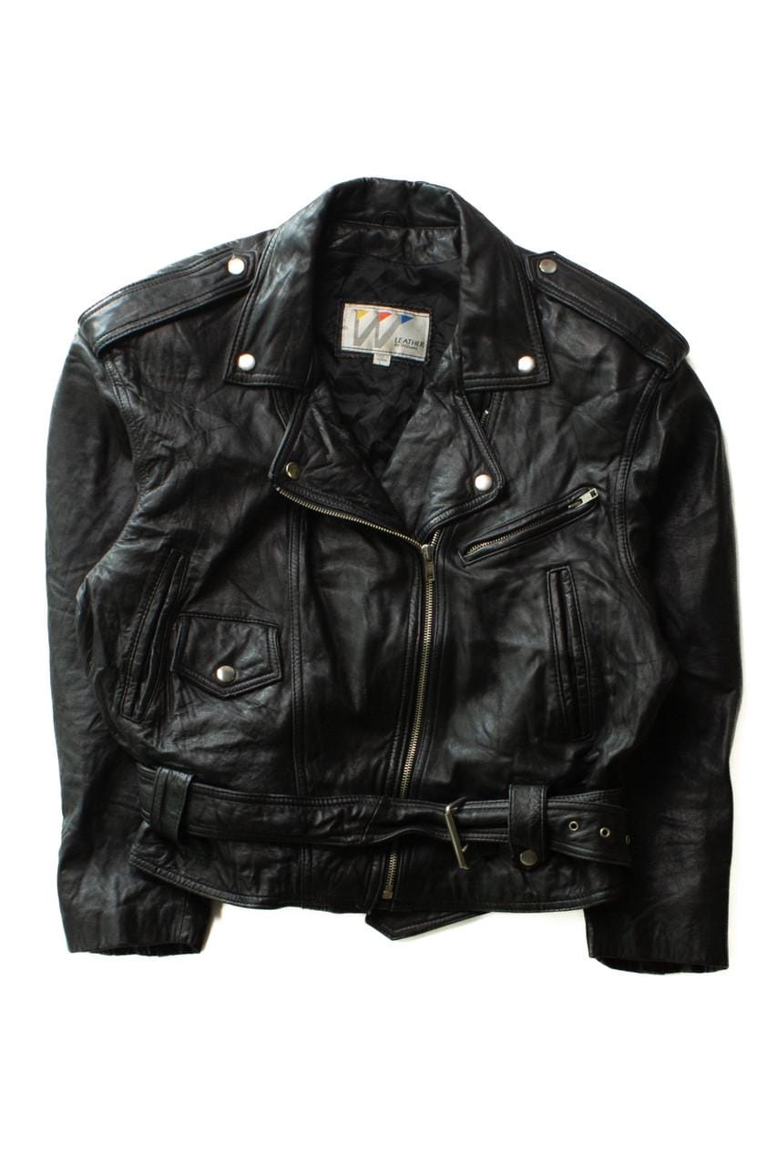 Made in Korea Leather Jacket - Etsy