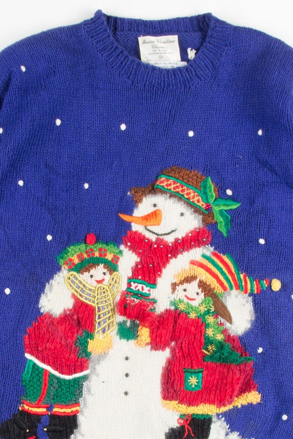 Blue Ugly Christmas Pullover 50808