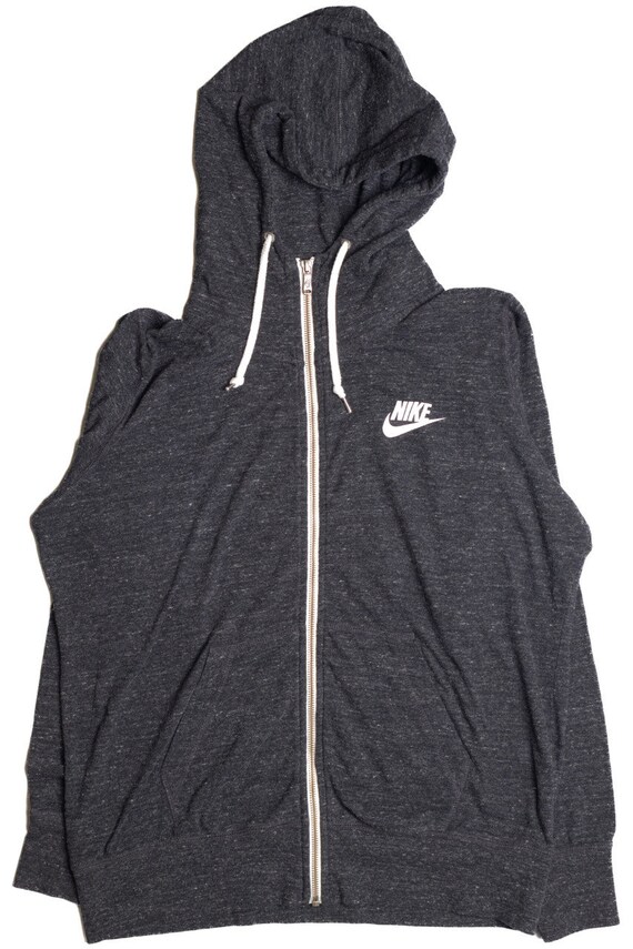 Black cotton nike hoodie deals