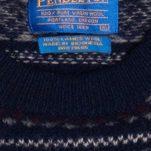 Vintage Pendleton Wool Fair Isle Sweater (1990s)