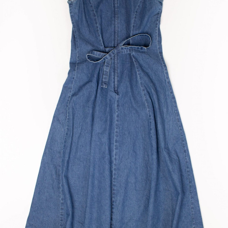 Marcela Denim Embroidery Dress main image 0