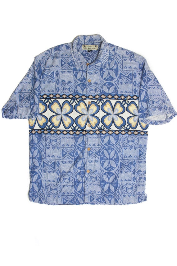 Vintage Harmony Flower Hawaiian Shirt