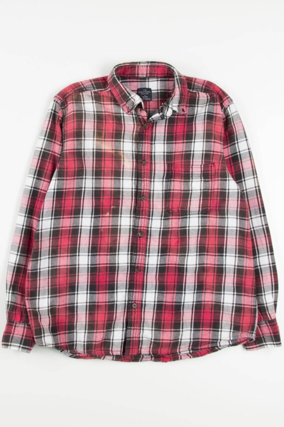 Red Faded Glory Flannel Shirt 3738 