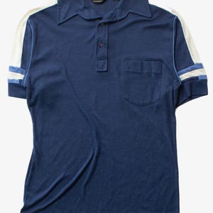 Vintage Navy Youngbloods Polo Shirt (1980s)