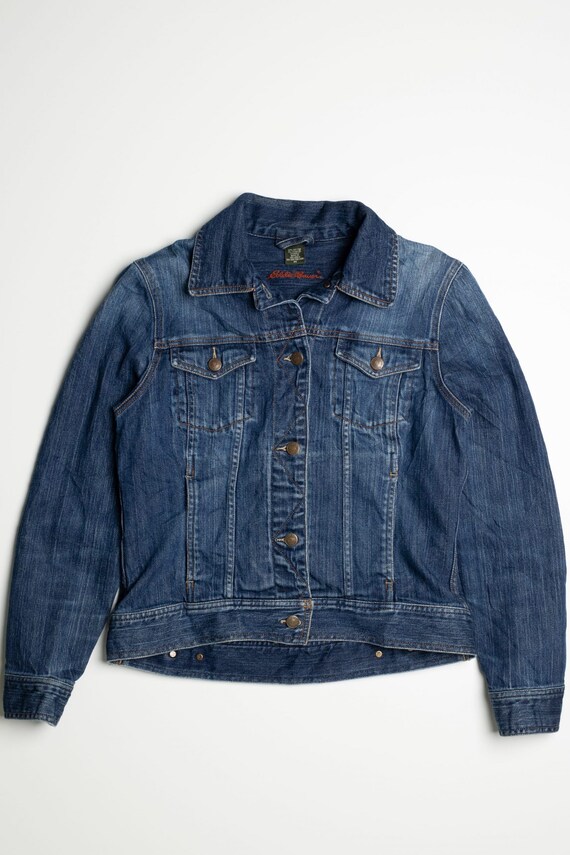 Eddie Bauer Denim Jacket - Etsy Australia