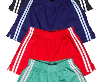 Side Striped Nylon Shorts