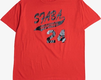 Vintage "SFBA Basketball" 24 Single Stitch Russell Athletic T-Shirt (1990s)