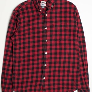 Red Vintage Old Navy Flannel Shirt